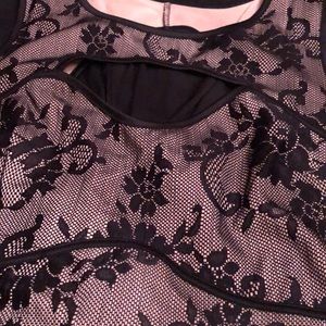 Lacey top party dress